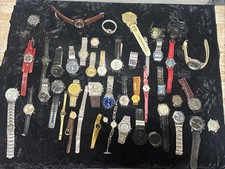 Huge Watch Lot Hugo Boss Naimer Montres Untested Polo Casio Fossil Seiko Timex