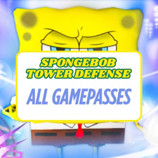 ALL GAMEPASS - SPONGEBOB TOWER DEFENSE [CHEAPEST] [NEW PASSES!] [SBTD]