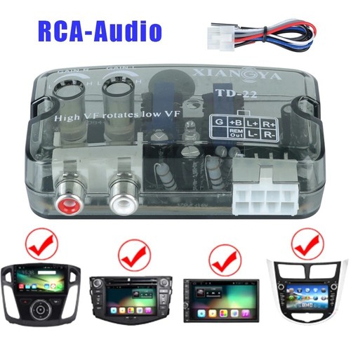Adaptateur niveau rca pour - adaptateur,