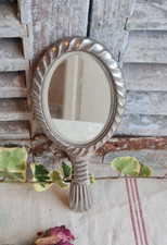 ANCIEN MIROIRE EN FER FACE A