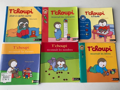 Lot livres série tchoupi - livres,