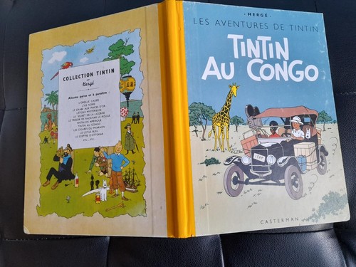 Tintin congo fac simile - congo, /