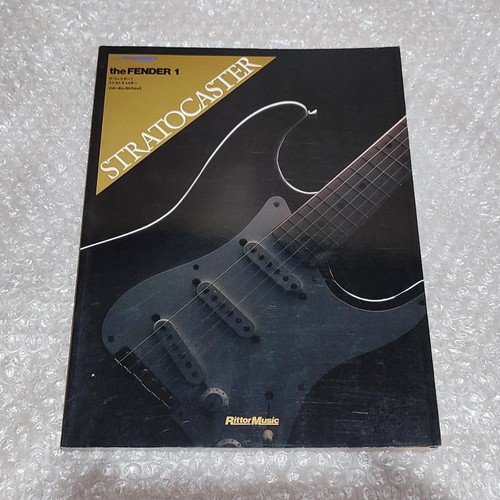 Fender stratocaster book - book, 80s