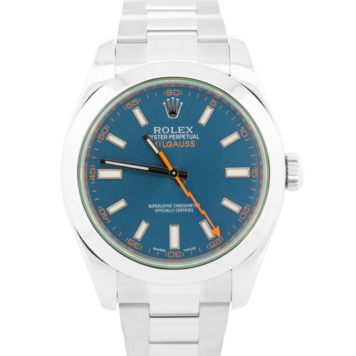 Rolex milgauss blue green - milgauss,