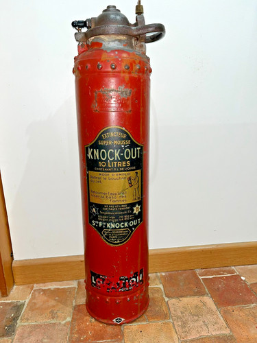 Ancien extincteur knock out - ancien,