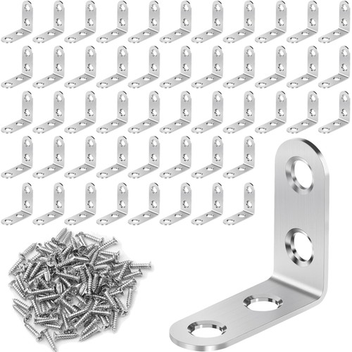 équerre inox 40x40mm pour - inox,