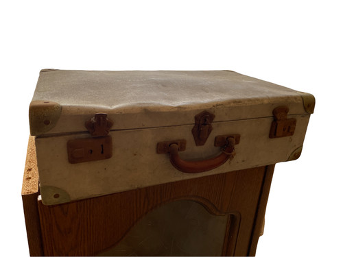 Ancienne valise alu - ancienne, en