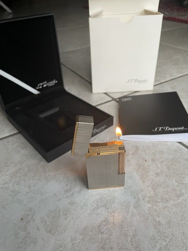 Briquet dupont ligne et - briquet, or
