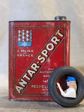 Ancien bidon d'huile ANTAR