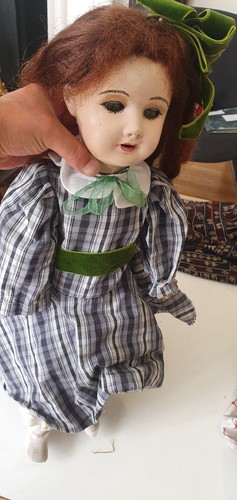 Poupée ancienne tête - poupée,