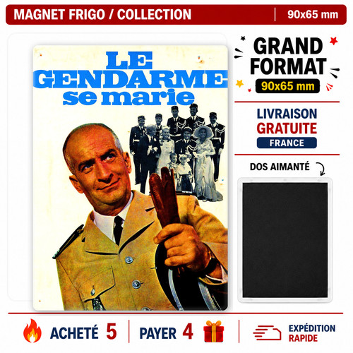 Magnet frigo funes gendarme - funes,