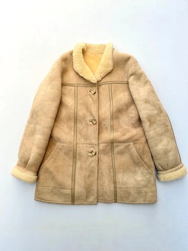 Manteau vintage en peau - 70/80,