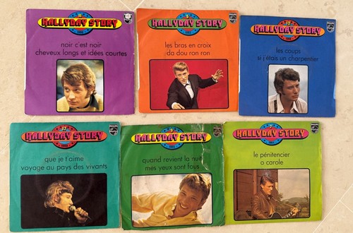 Johnny hallyday lot 6 - johnny,