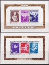 1949 BELGIQUE, Catalogue COB Feuilles n°27-28 - Peintures - MNH**