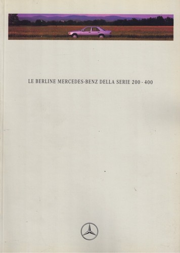 Catalogue brochure mercedes - brochure,