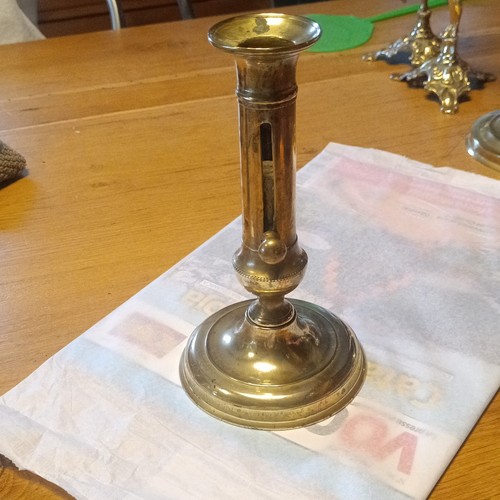 Bougeoir chandelier rond - , en