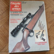 Revue GAZETTE ARMES 137 1985 revolver eyraud sturmegewehr bergmann smith wesson