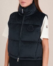 Moncler Velvet Blavet Puffer Vest. New. Authentic. Womens Pick Size