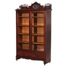 Arts & Crafts Oak 2-Door &