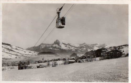 Carte postale megeve le - carte,