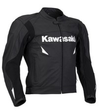 KAWASAKI Veste En Cuir De