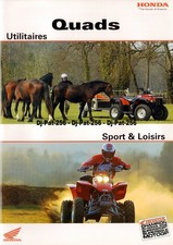 Brochure HONDA QUADS 2003 Four