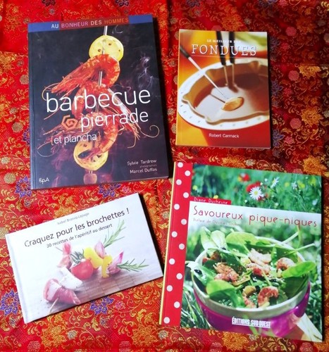 Lot livres barbecue - lot, 4