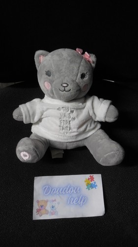 Doudou peluche ours - 13/,