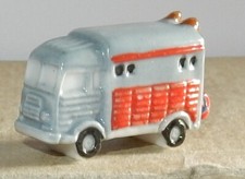 b BERLIET GLA HORSE TRANSPORT TRUCK SULKY HORSE FEVE PORCELAIN 3D