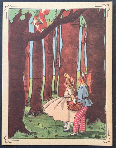 Gravure couleur ancienne - , de