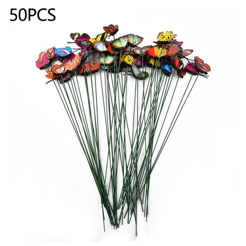 50x piquets papillon - piquets,