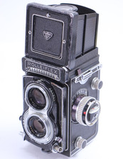 Rolleiflex T tlr Film Camera Carl Zeiss Tessar 75/3.5 75 Lens Read Well Works
