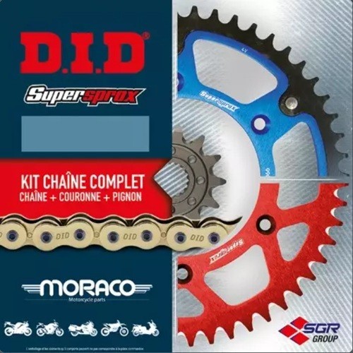 Kit chaine transmission did - chaine,