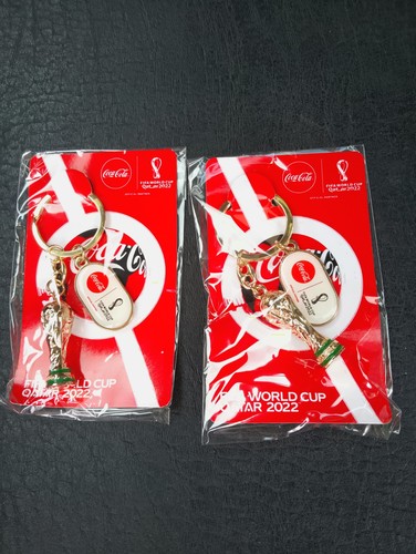 Coca cola lot porte clés - 2, porte-clés