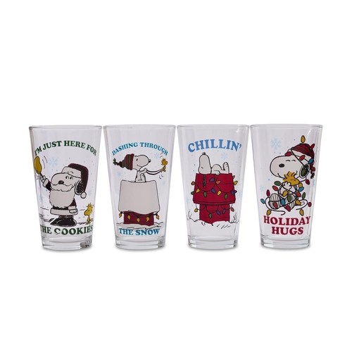Peanuts snoopy lot verres - de, 4