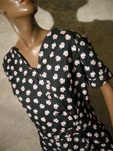 Chic vintage robe - robe, 1950