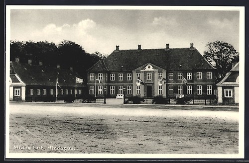Postcard middelfart hindsgaul - postcard, middelfart,