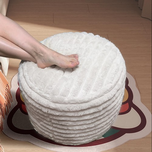 Pouf ottoman stuffed round - ottoman, for