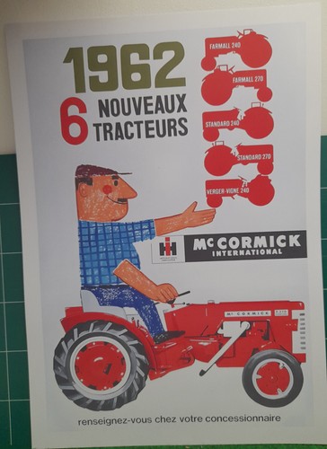 Tracteur cormick 1962 - mc,
