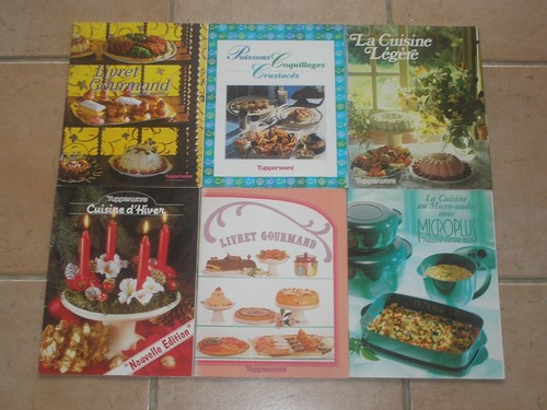 Lot livres tupperware - 6,
