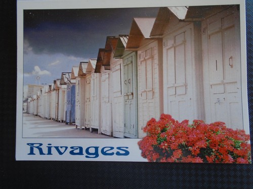 Cpm rivages cabines plage - cpm,
