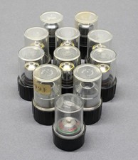 Carl Zeiss Microscope Objective Lens Lot 6.3X Epiplan HD & Antiflex Plan 63X PH3