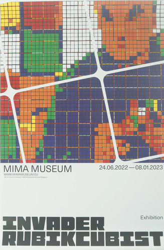 Space invader rubikcubist - invader,