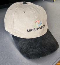 Microvision  Hat Baseball Cap  Adjustable Used