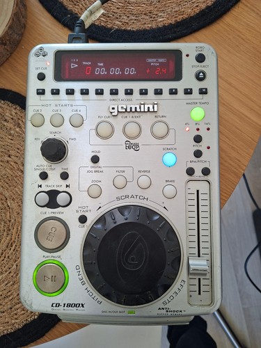 Platine gemini cd 1800x - platine, dj