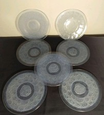 7 PETITES ASSIETTES BLEUES