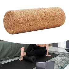 Rouleau de massage musculaire en liège pour yoga, multifonction, résistant à