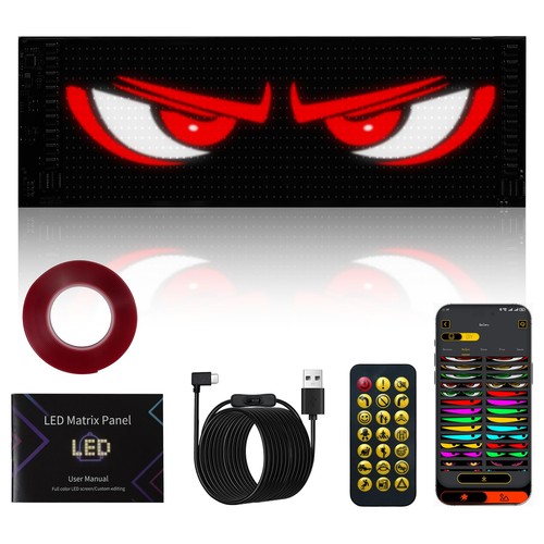 Yeux voiture led - yeux, de