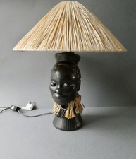 lampe femme africaine en