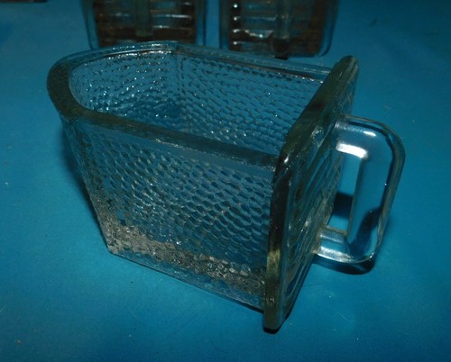 Ancien petit tiroir verre - ancien,